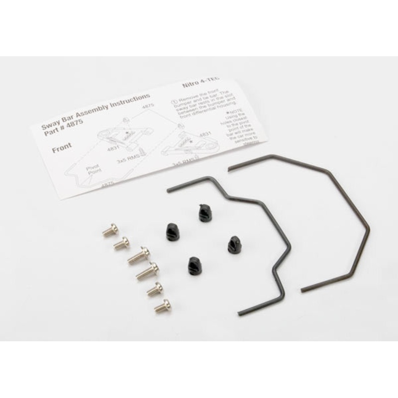 TRAXXAS 4875 Sway bar set (front/ rear) *DISC