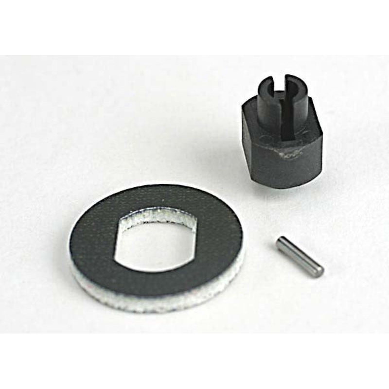 TRAXXAS 4884 Disc, brake/ hub, adapter/ 2mm pin