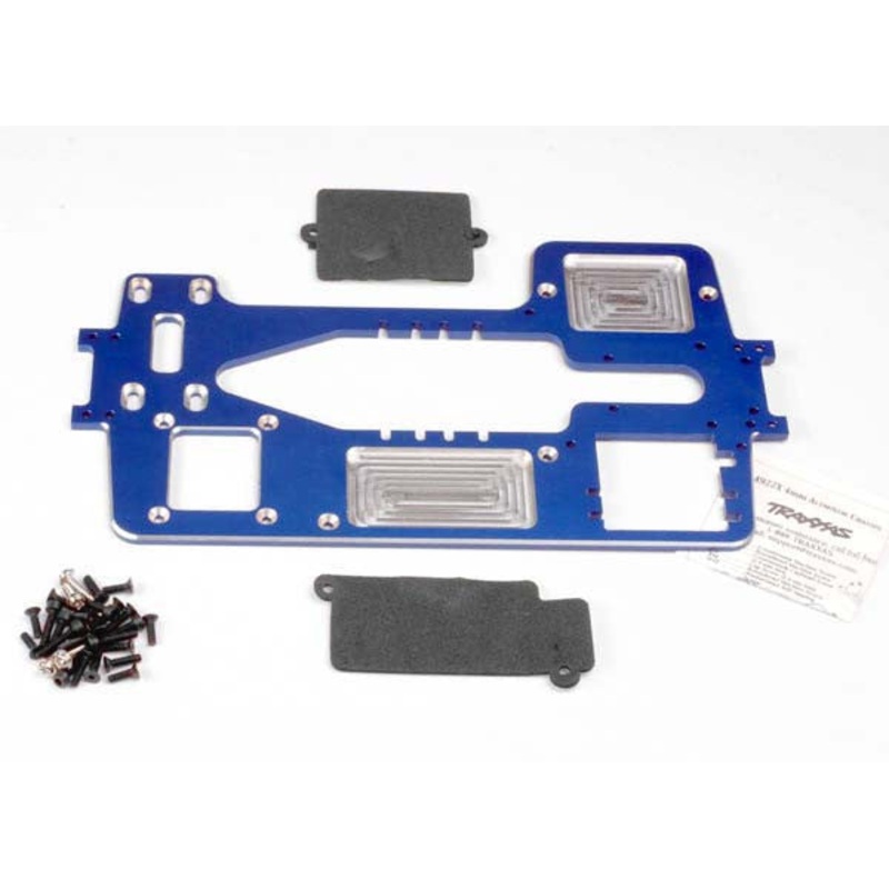 TRAXXAS 4922X Chassis 7075-T6 4mm blue