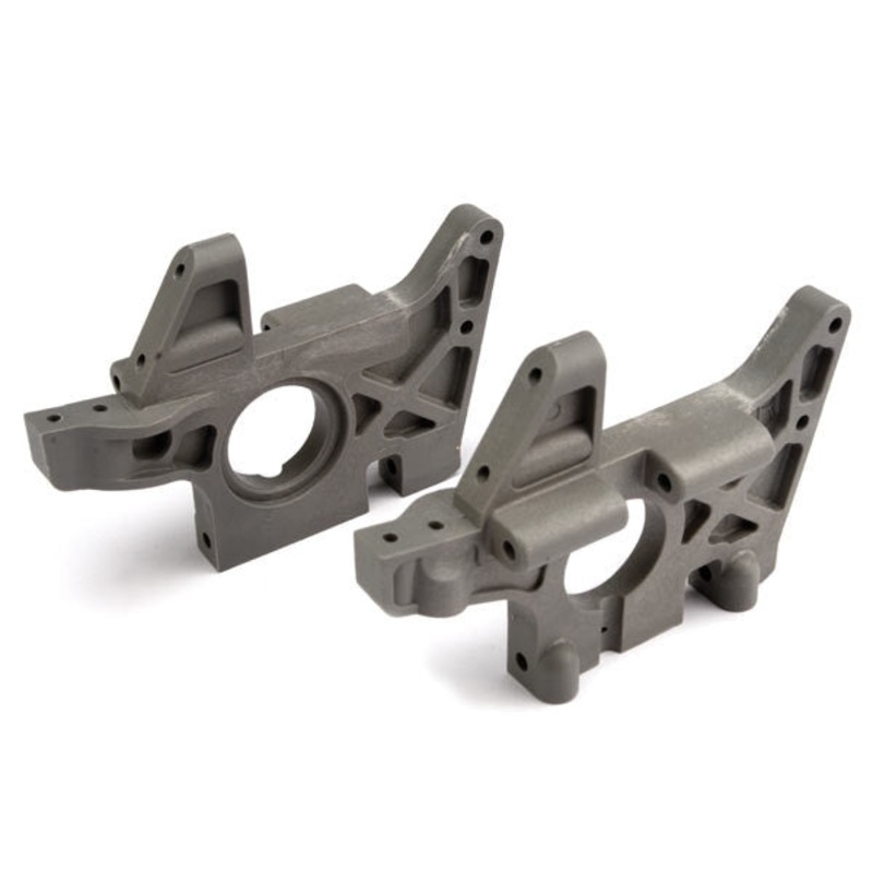 TRAXXAS 4930R Bulkheads Left & Right Front Grey