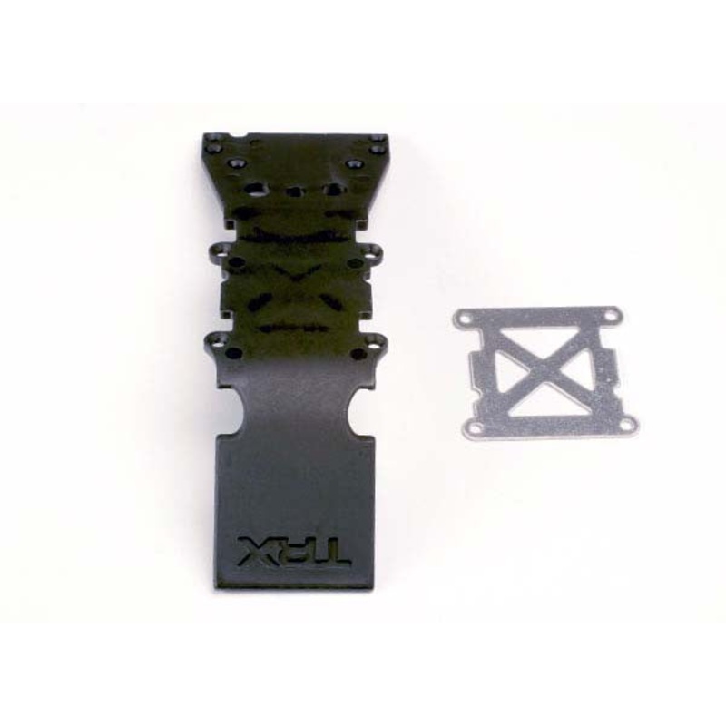 TRAXXAS 4937 Skidplate Front Plastic Black