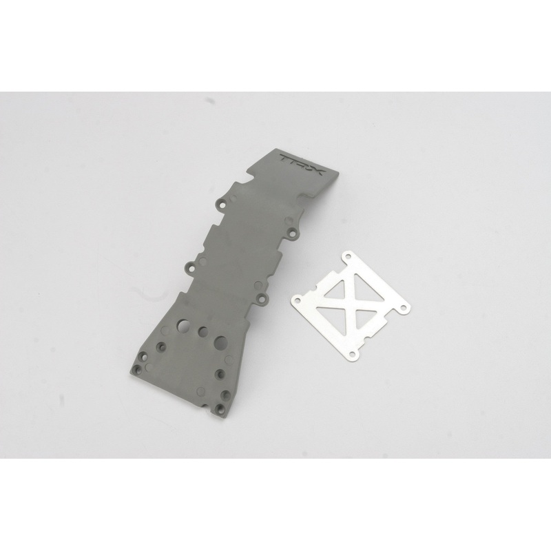 TRAXXAS 4937A Skidplate Front Plastic Grey
