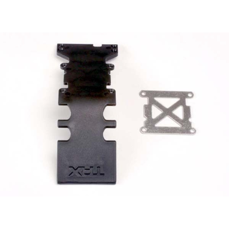TRAXXAS 4938 Skidplate Rear Plastic Black