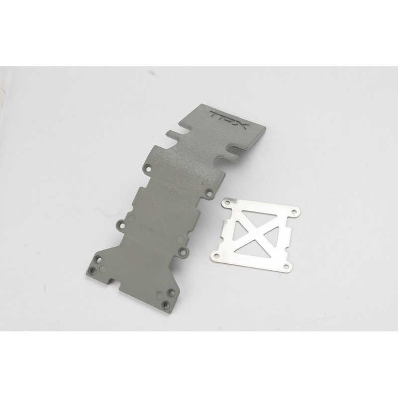 TRAXXAS 4938A Skidplate Rear Plastic Grey