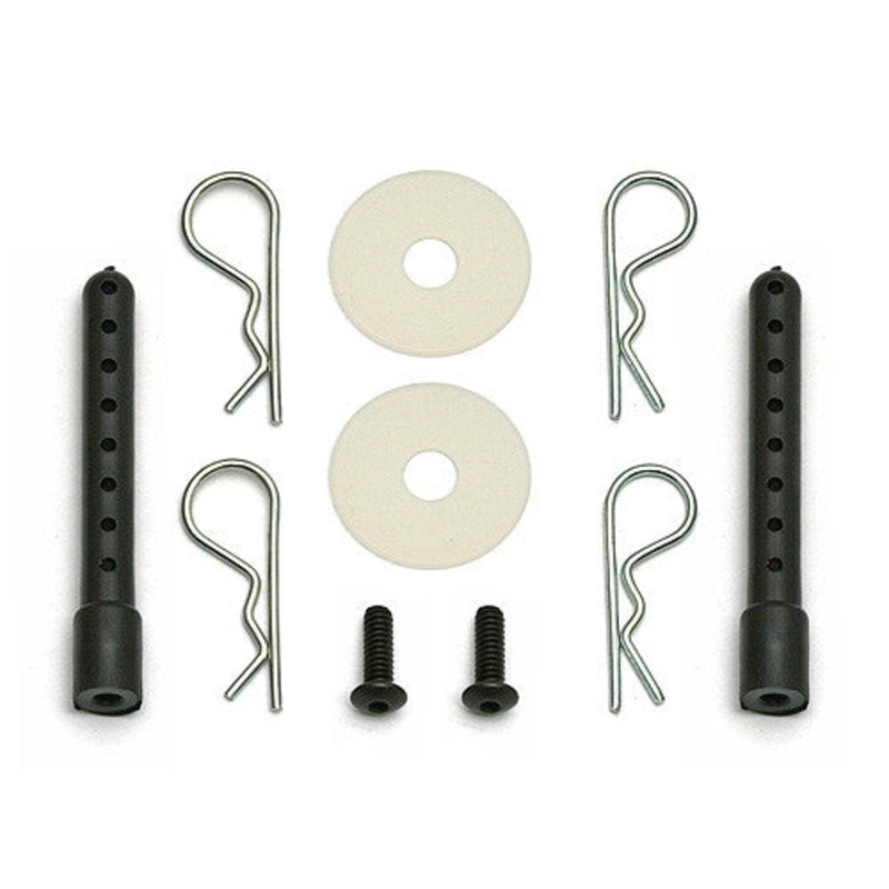 ASSOCIATED 4513 Rear Body Mounts w/ Hardware *DISC*