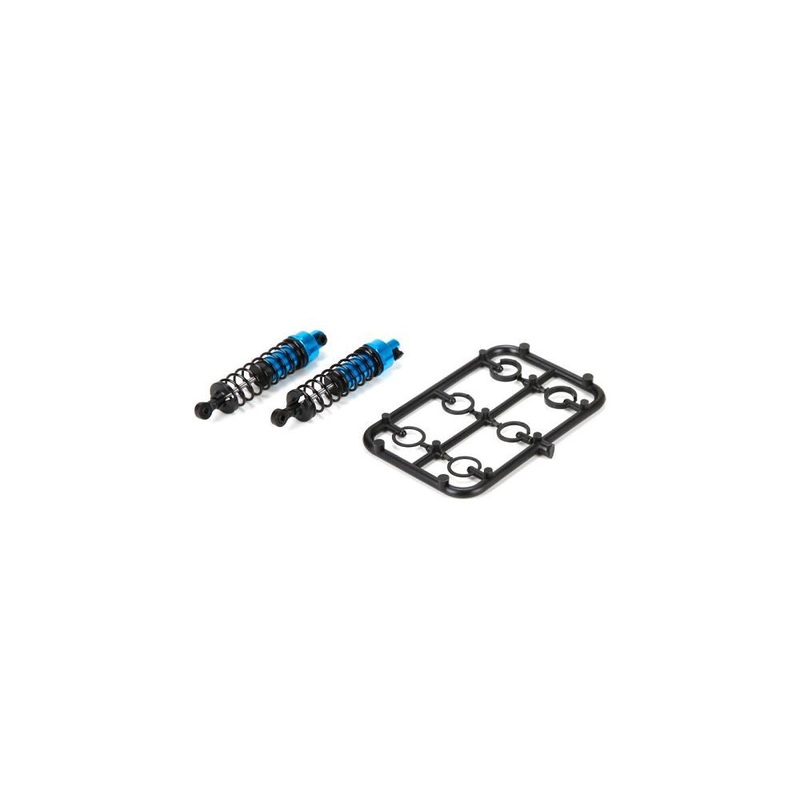ECX ECX313002 Complete Shocks, Front/Rear (2): 1/18 4WD