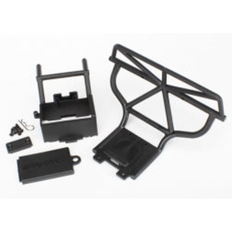TRAXXAS 4429 Rear Bumper & Battery Box Set