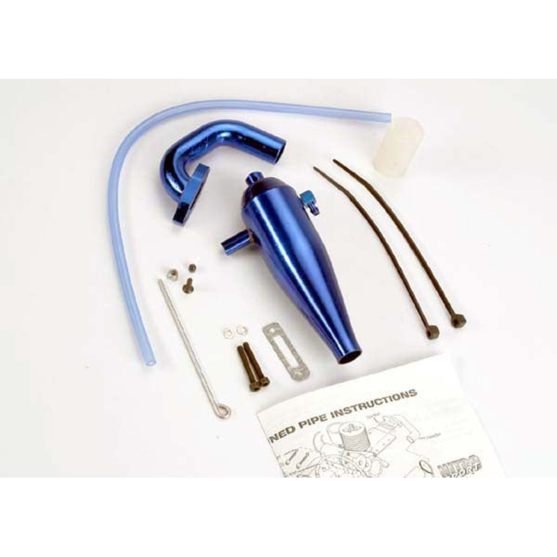 TRAXXAS 4485 Aluminum Tuned pipe & header