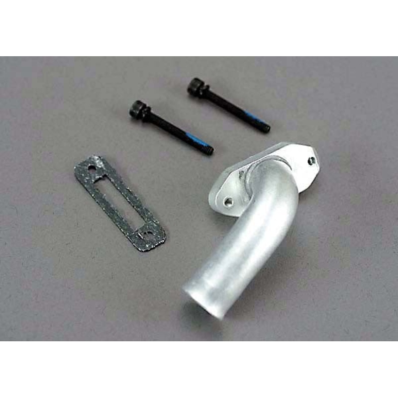 TRAXXAS 4550 Exhaust header w/ gasket & screws