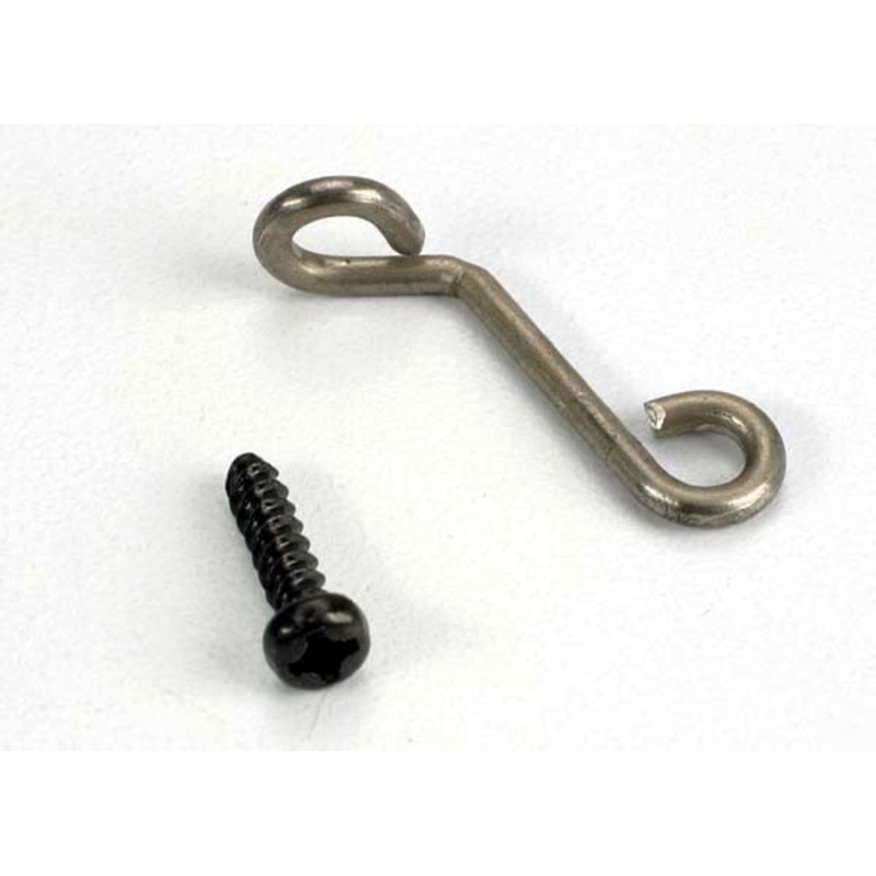 TRAXXAS 4553 Exhaust pipe hanger, metal (N. Sport) (side exhaust engines only)