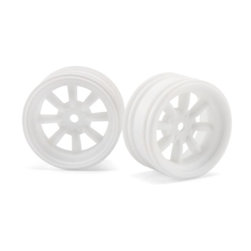 HPI 3935 MX60 8-Spoke Wheel 3mm Offset White