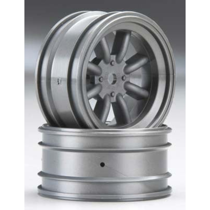 HPI 3939 MX60 8-Spoke Wheel 3mm Offset Gunmetal