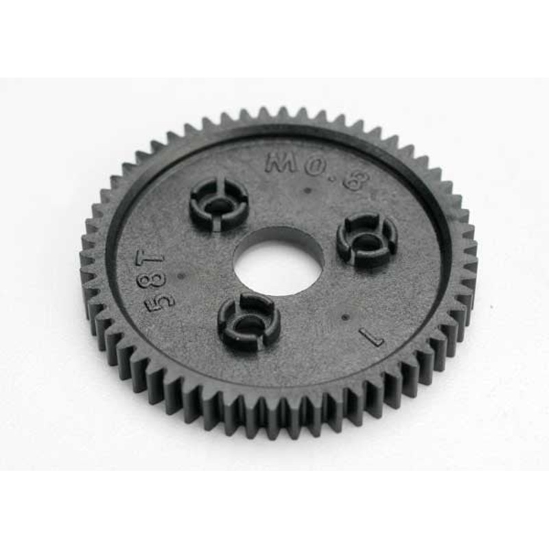 TRAXXAS 3958 Spur gear, 58-tooth (0.8 metric pitch, compatible with 32-pitch)