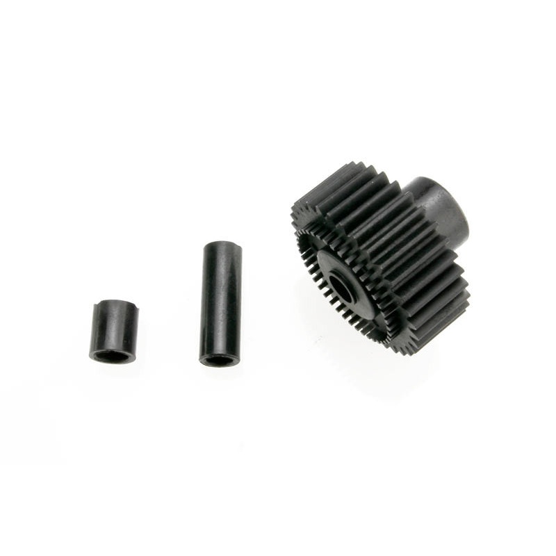 TRAXXAS 3984X Output gear, 33-tooth (1)/ spacers (2)