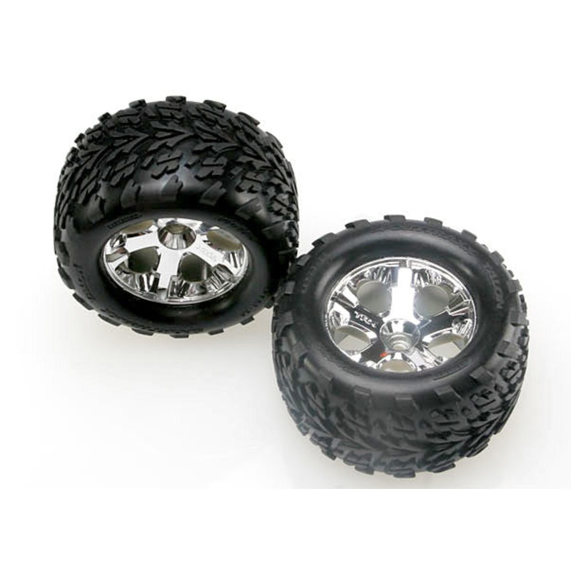 TRAXXAS 4171 Tires & Wheels Assembled Glued 2.8