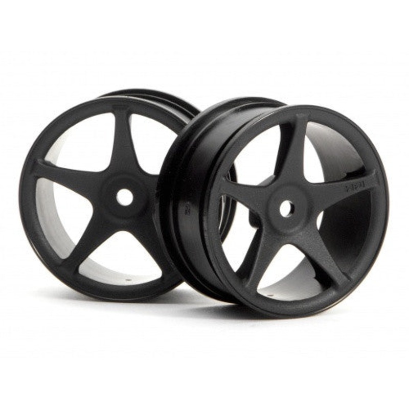 HPI 3696 Super Star Tour Wheels 26mm Black