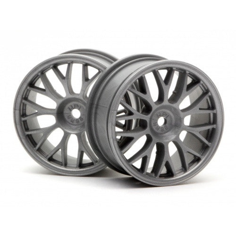 HPI 3713 1/10 Mesh TC Wheel 26mm Gray *DISC*