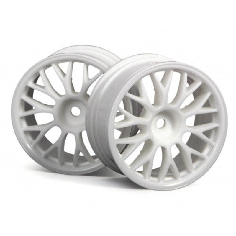 HPI 3715 Mesh Wheel 26mm White 3mm *DISC*
