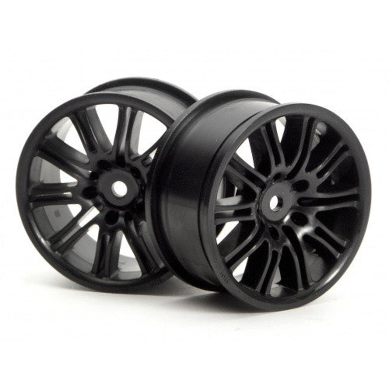 HPI 3771 10-Spoke Sport Wheel 26mm Black *DISC*