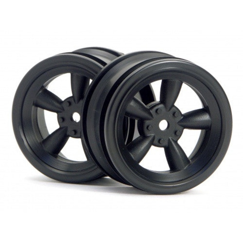 HPI 3816 Vintage 5-Spoke 26mm Black 0mm Offset