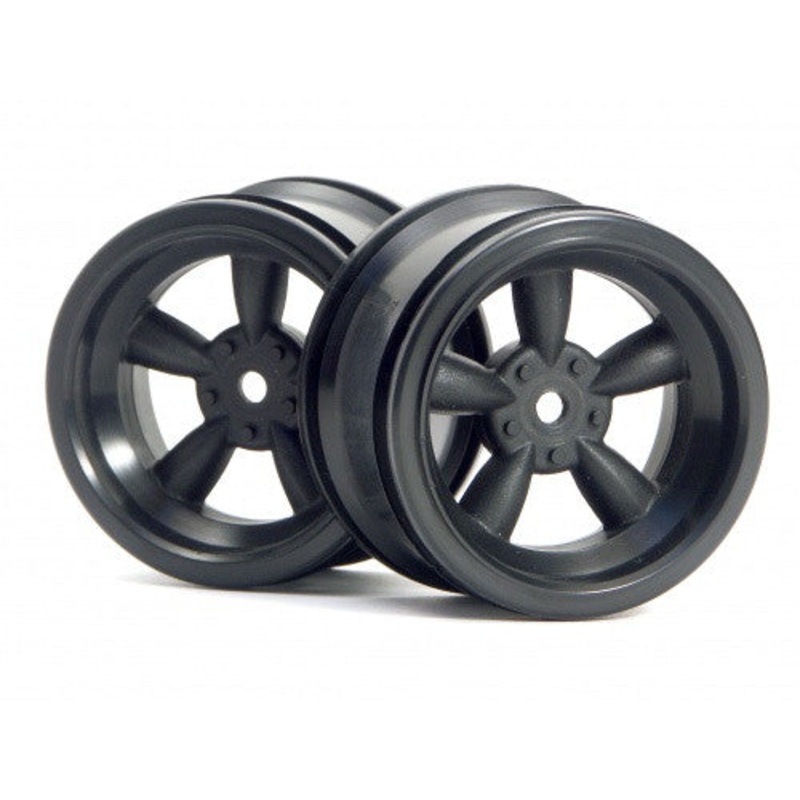HPI 3821 Vintage 5-Spoke 31mm Black 6mm Offset
