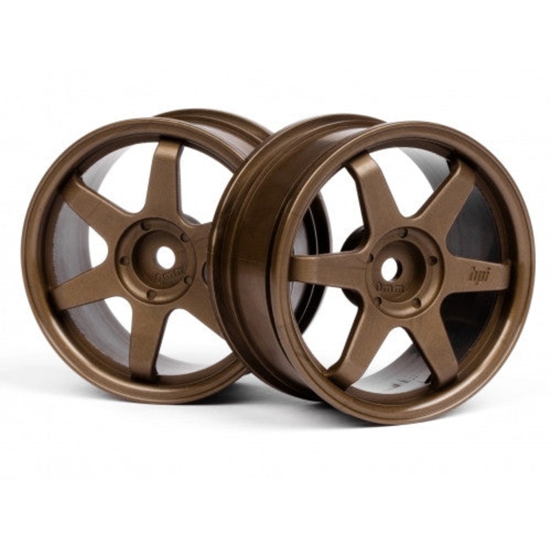 HPI 3838 TE37 Wheel 26mm Bronze 0mm Offset