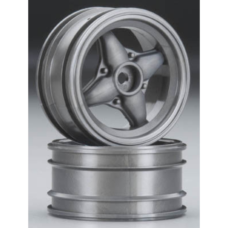 HPI 3904 MX60 4-Spoke Wheel 0mm Offset Gunmetal *DISC*