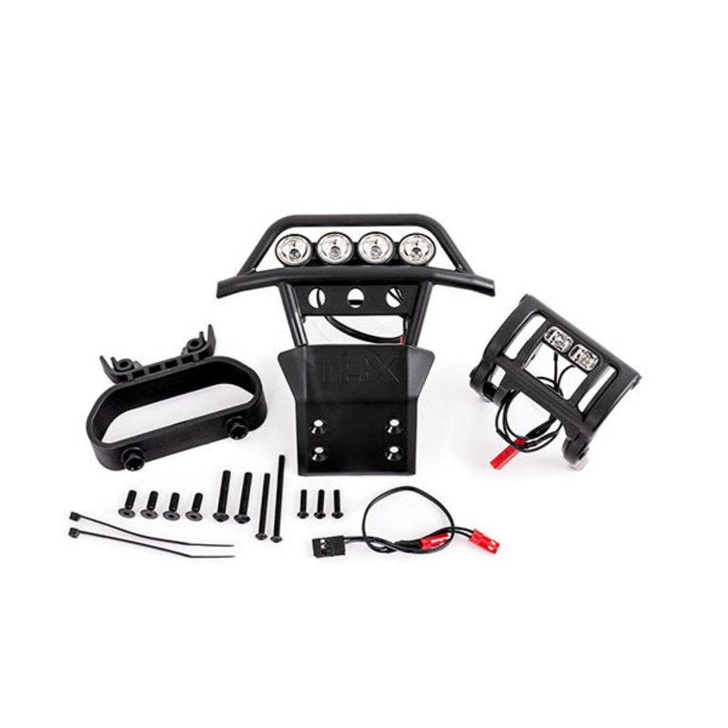 TRAXXAS 3694  LED light set, complete (includes front and rear bumpers with LED lights & BEC Y-harness) (fits 2WD Stampede)