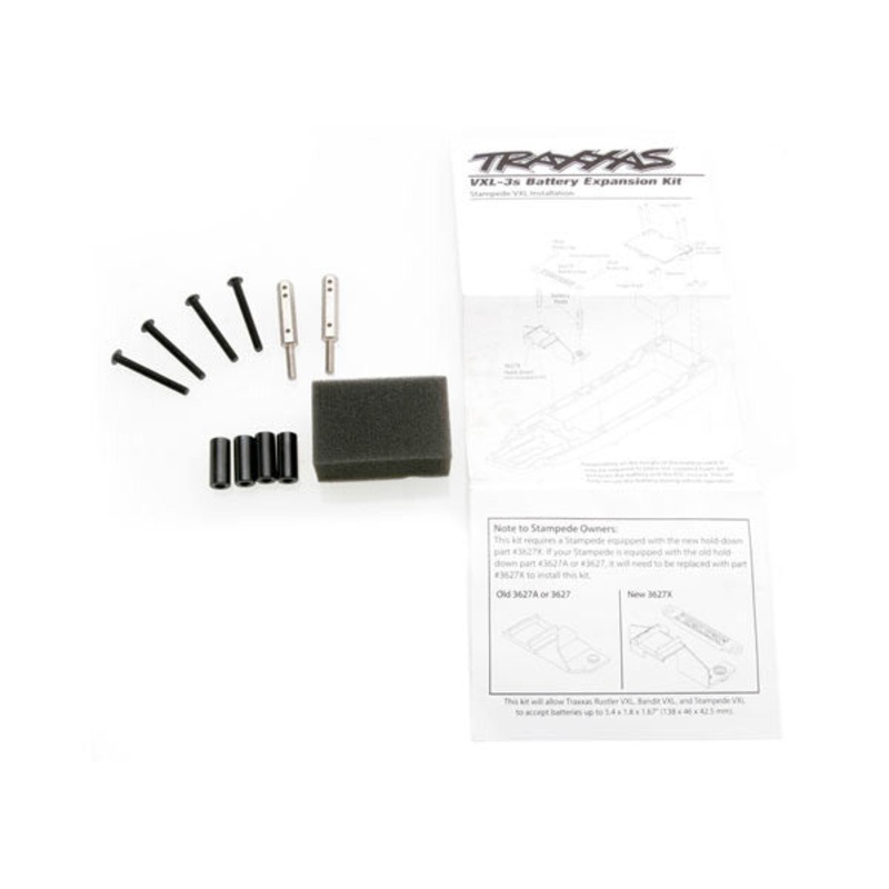 TRAXXAS 3725X Battery Expansion Kit Rustler/Bandit/Stampede