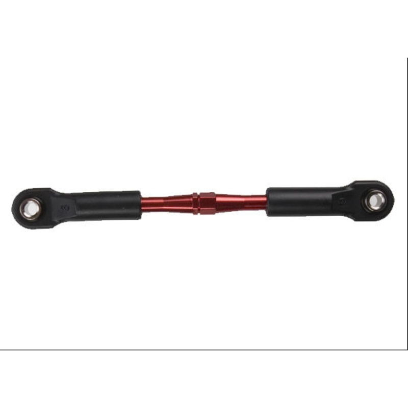 TRAXXAS 3738 Turnbuckle, aluminum (red-anodized), camber link, rear, 49mm (1) (assembled with rod ends & hollow balls)(See part 3741X for complete camber link set): STAMPEDE 2WD