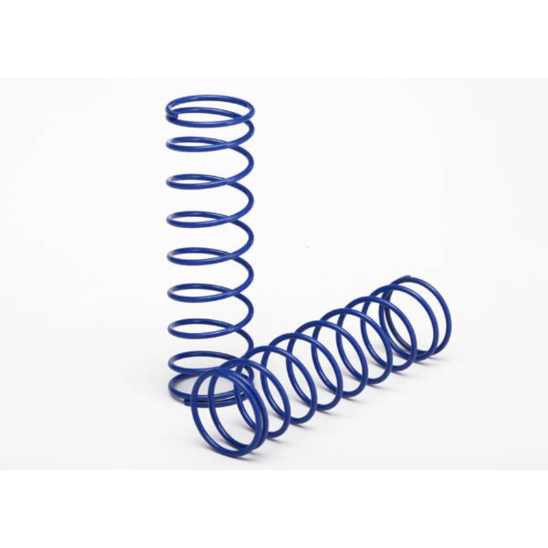 TRAXXAS 3758T Springs, front (blue) (2)