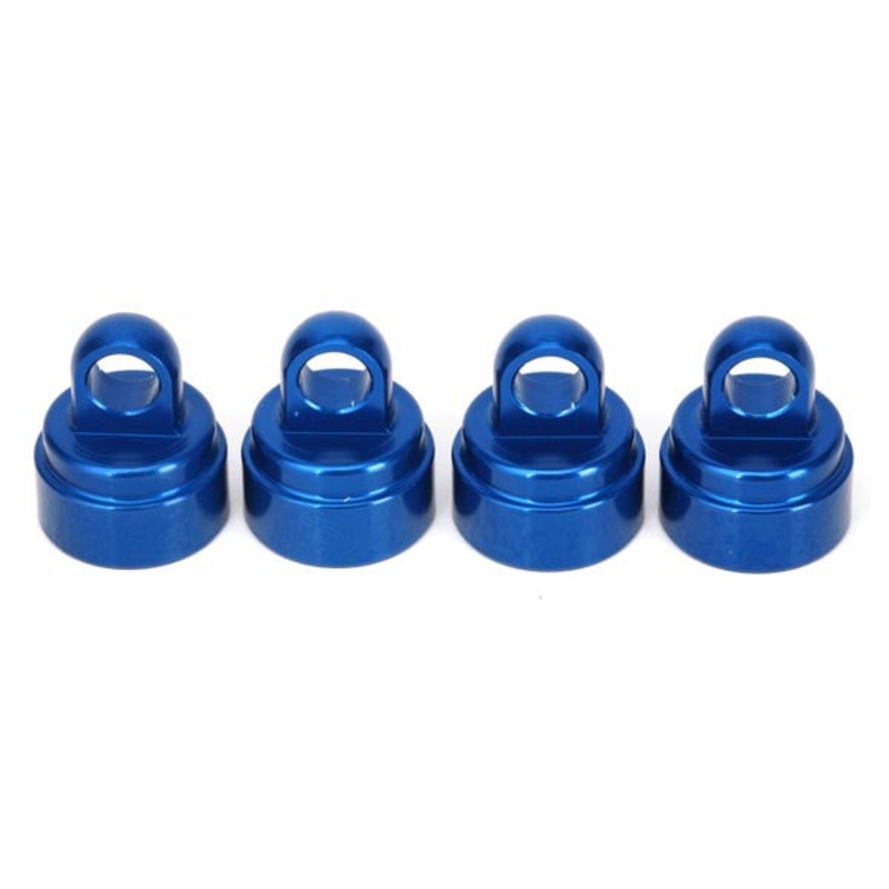 TRAXXAS 3767A Shock Caps Aluminum blue Anodized