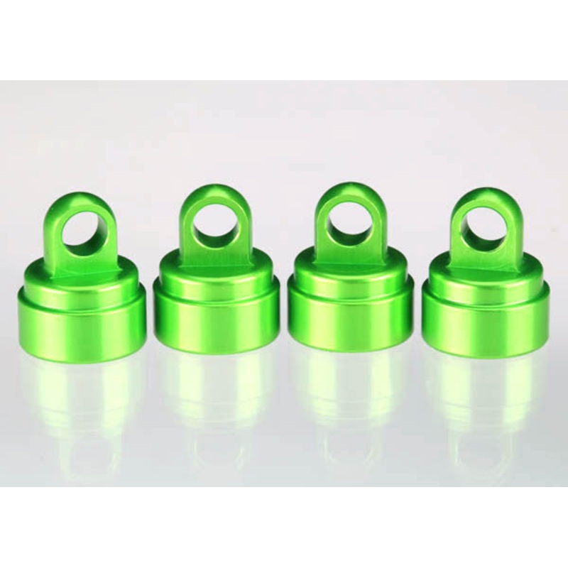 TRAXXAS 3767G Shock Caps Aluminum Green