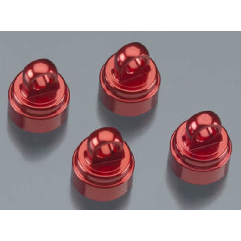 TRAXXAS 3767X Shock Caps Aluminum Red