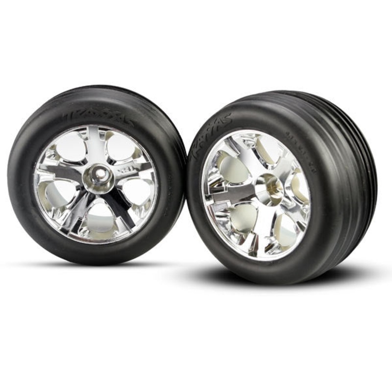TRAXXAS 3771 Alias Tires/All-Star Wheels Assembled Front 2.8