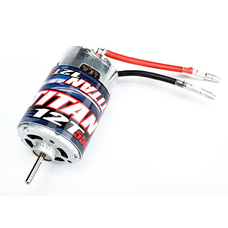 TRAXXAS 3785 Motor, Titan 12T (12-Turn, 550 size) : RUSTLER, STAMPEDE 2WD TRA3785