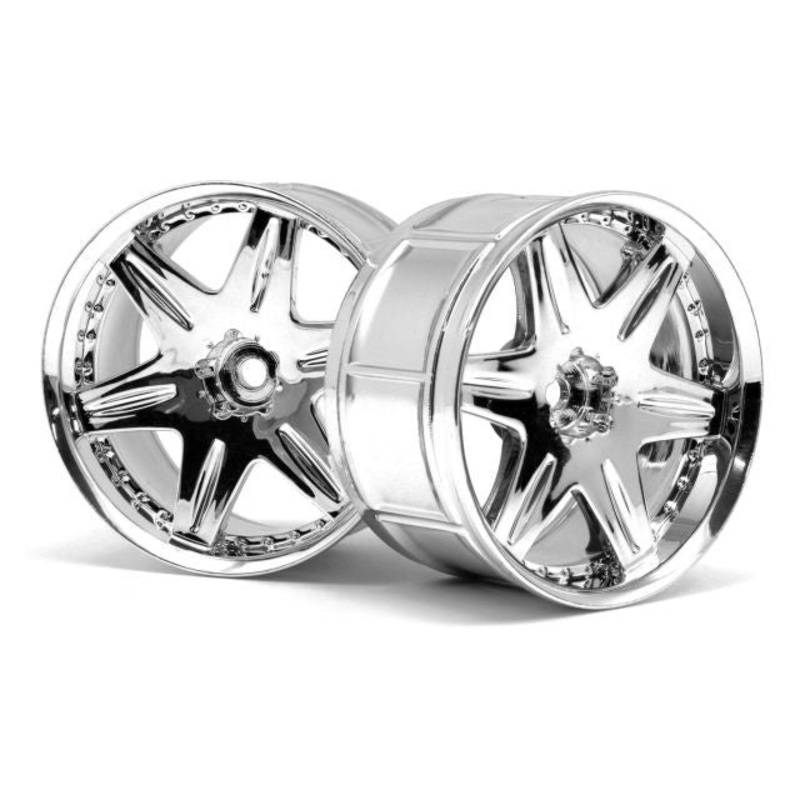 HPI 3345 LP35 Wheel Work LS406 Chrome *DISC*