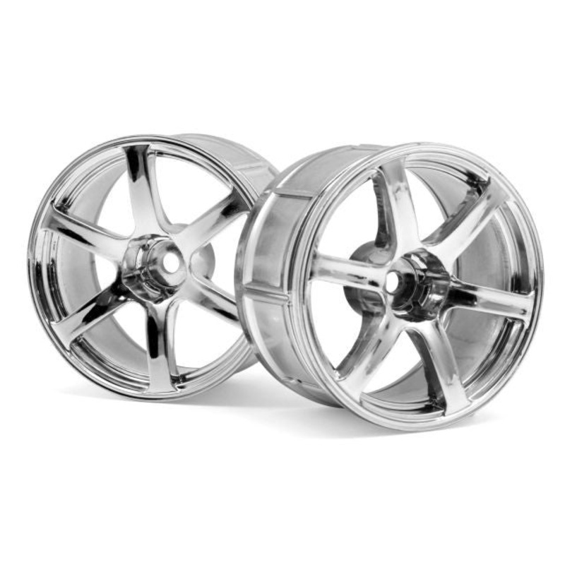 HPI 33466 LP32 Wheel Yokohama AVS Model T6 Chrome