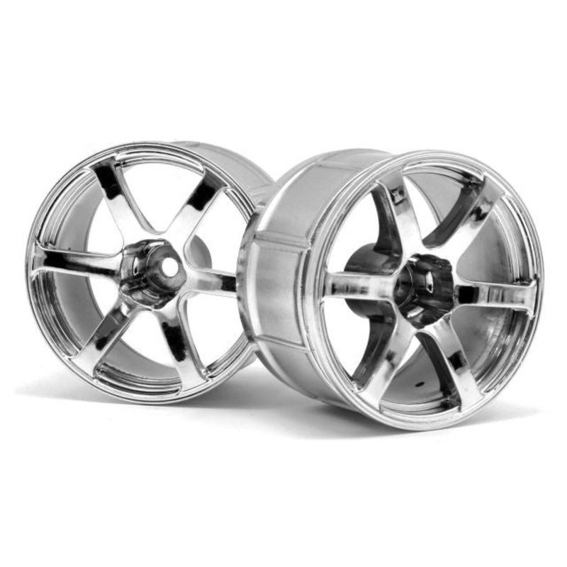 HPI 33467 LP35 Wheel Yokohama AVS Model T6 Chrome