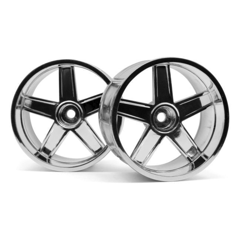 HPI 33477 LP32 Wheel MF Type Chrome 6mm