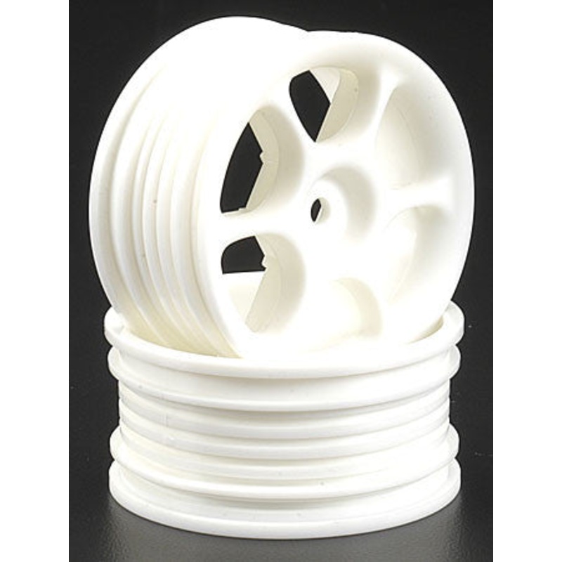 HPI 3620 6-Spoke Narrow Wheel White *DISC*