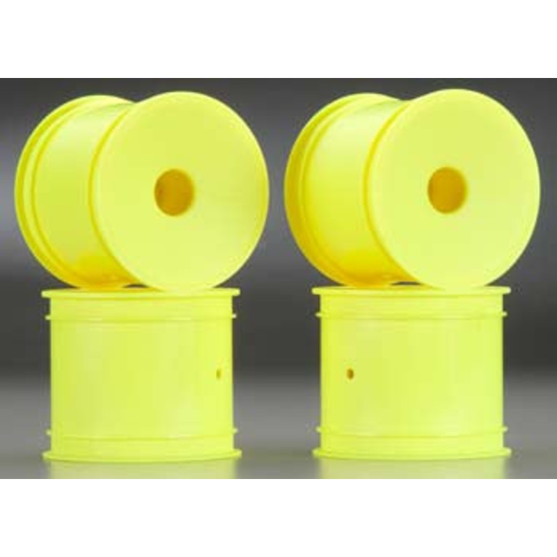 JCONCEPTS 3354Y Mono T4.1 12mm Hex Front/Rear Wheel Yellow (4)