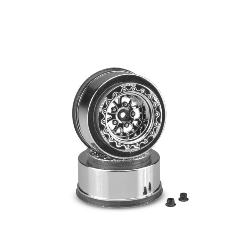 JCONCEPTS 3400C Tactic 2.2x3.0 12mm Hex Rear Wheel Chrome
