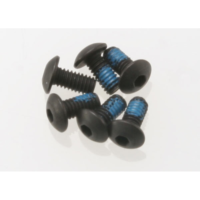 TRAXXAS 3347 Screws, 2.5x5mm button-head machine (hex drive) (6)