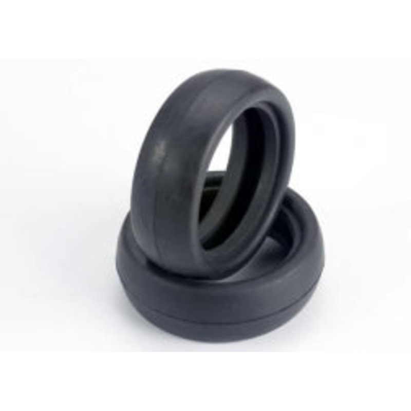 TRAXXAS 3471 Tires, street slicks front (2) BANDIT