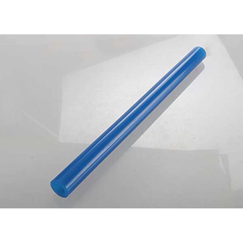 TRAXXAS 3551A Exhaust tube, silicone (blue) (N. Stampede)