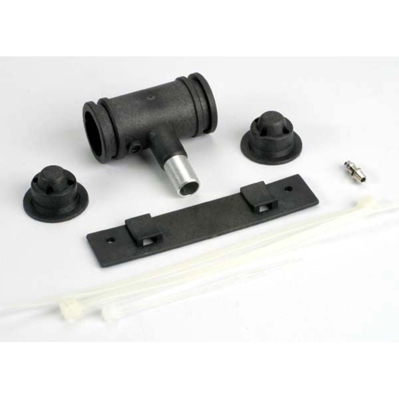 TRAXXAS 3552 Exhaust pipe & baffle cones
