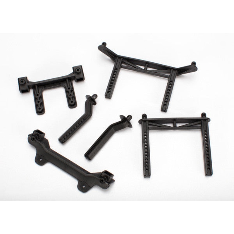 TRAXXAS 3619 Body Mounts Front & Rear/ body mount posts, front & rear (adjustable)/ 2.5x18mm screw pins (4)