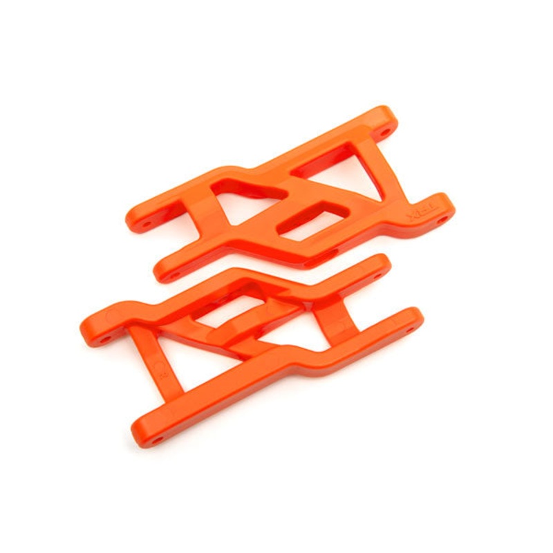 TRAXXAS 3631T Suspension arms, front (orange) (2) (heavy duty, cold weather material)