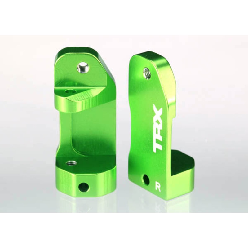 TRAXXAS 3632G Caster Block 30 Degree Aluminum Green